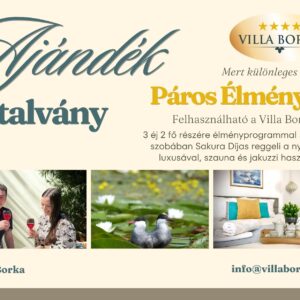 Páros Élmény ajándékutalvány