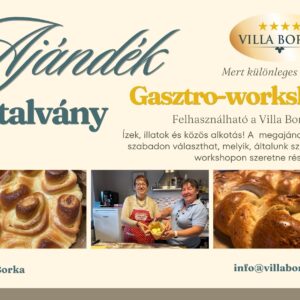 Gasztro-workshop ajándékutalvány